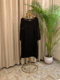 Shwet Dress (Black) - Auruhfy India