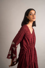 Multi Tier Tunic Set - Auruhfy India