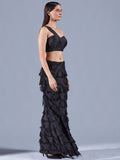 Raven Mermaid Skirt - Auruhfy India