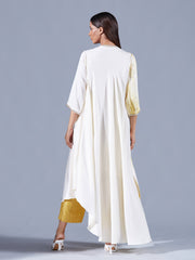 Revel Asymmetric Half n Half Tunic Set - Auruhfy India